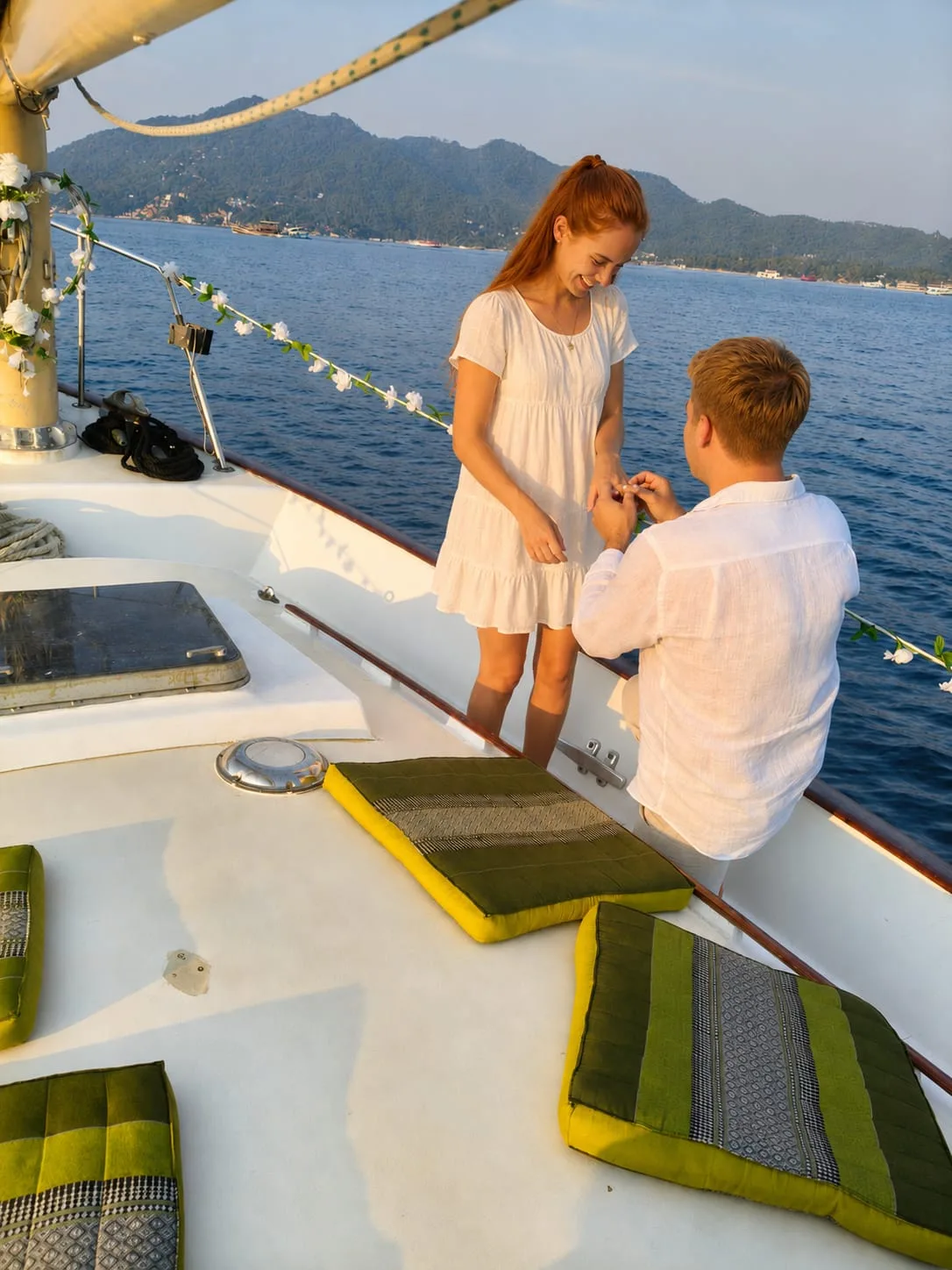 A marriage proposal onboard SV Freedom Fargo